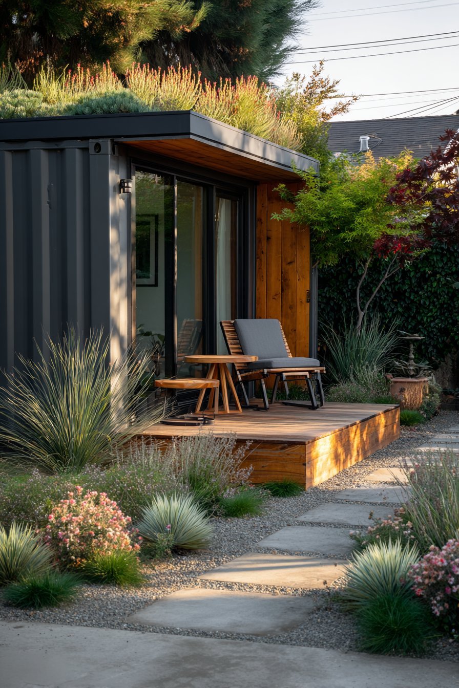 Shipping Container Garden Studio
