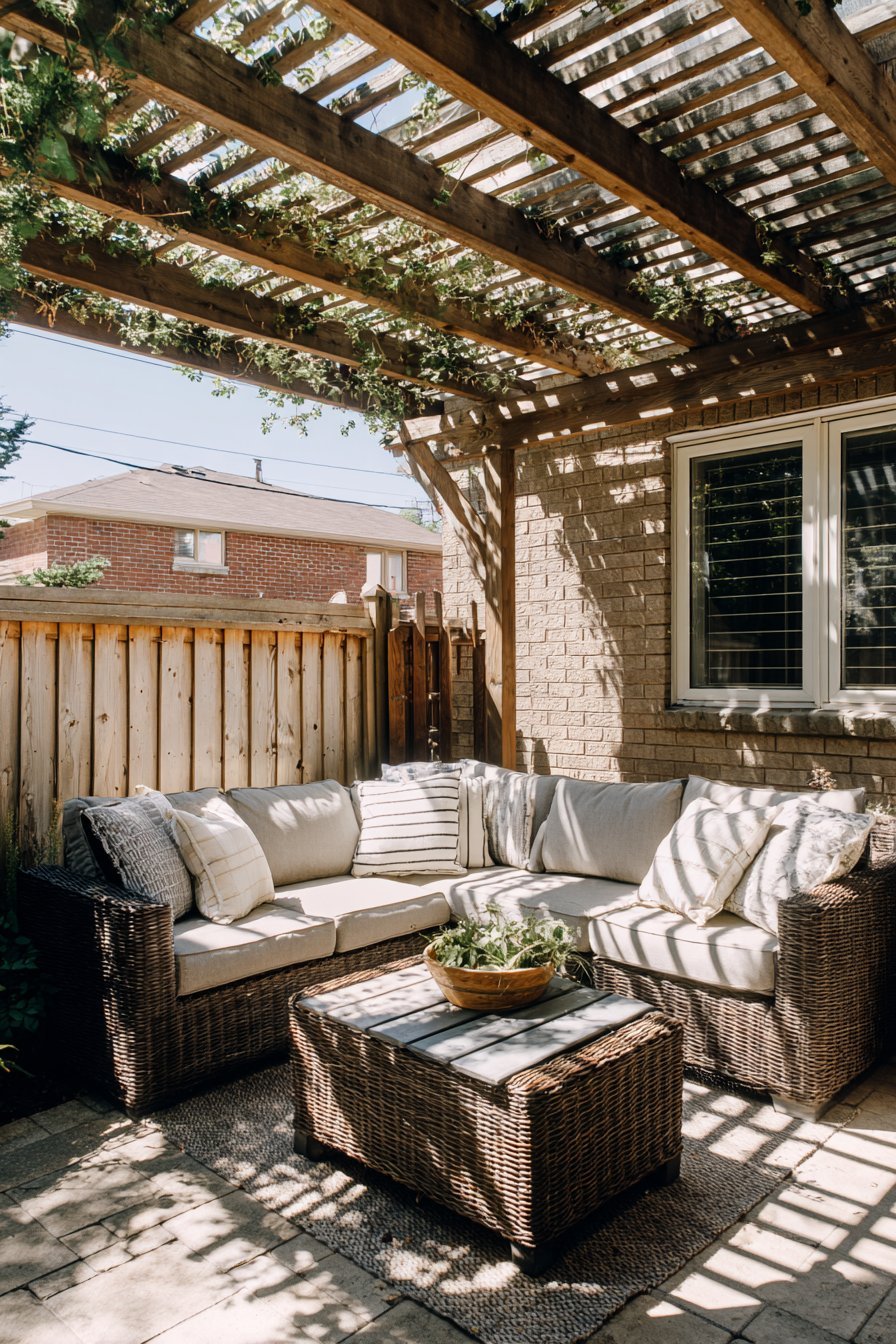 Stamped Concrete Stone Mimicry Design