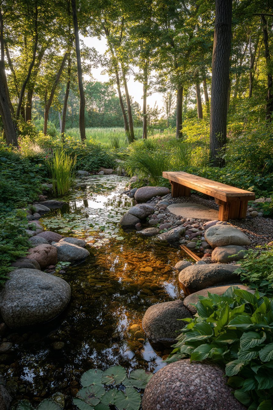 Naturalistic Pond Sanctuary