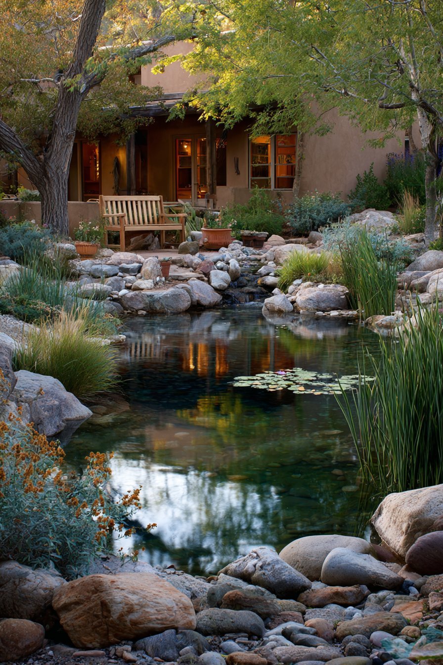 Naturalistic Pond Sanctuary