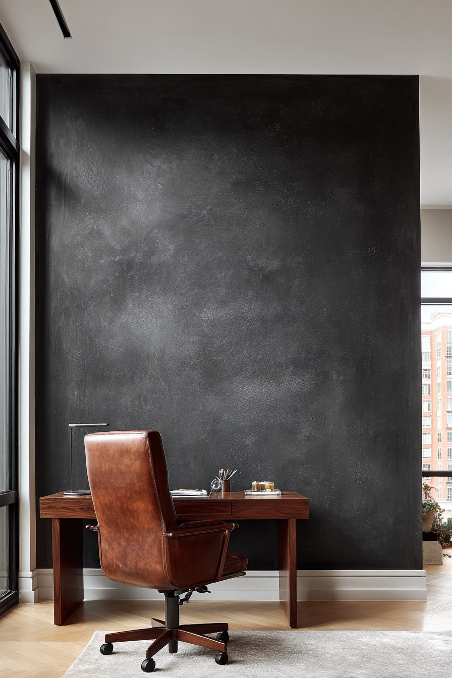 Charcoal Grey Office Drama