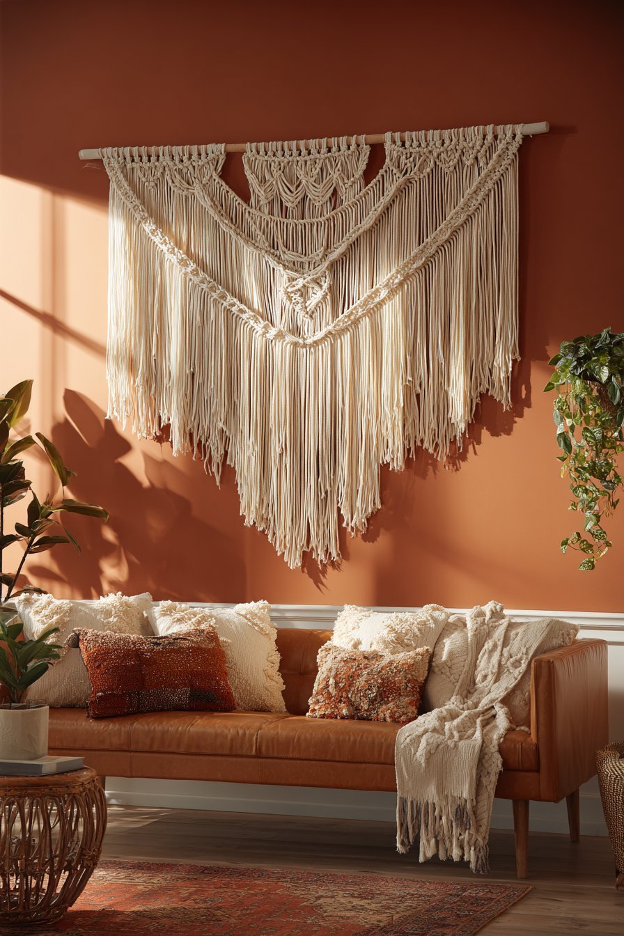 Bohemian Large-Scale Macramé Wall Hanging