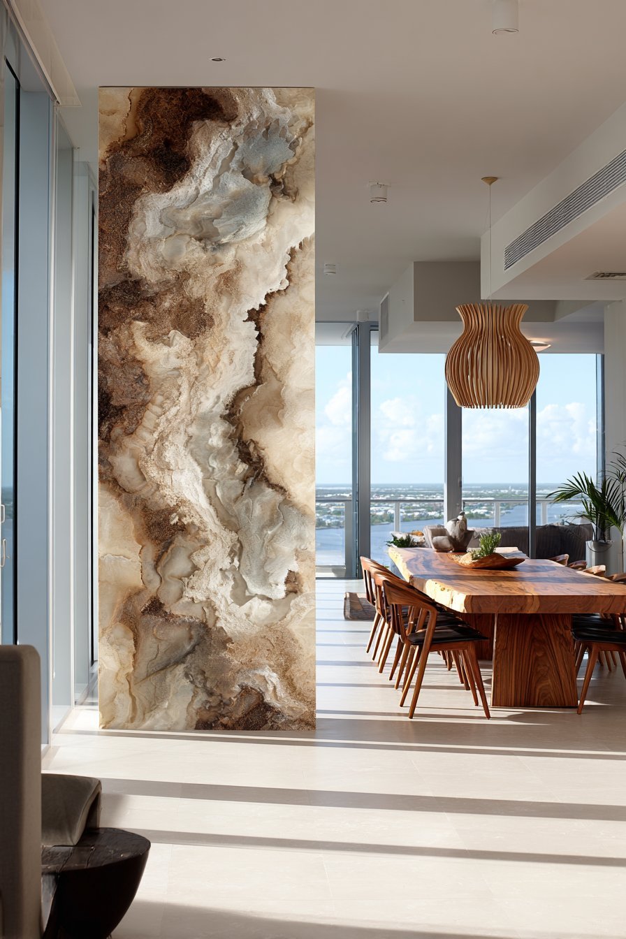 Oversized Abstract Canvas Statement