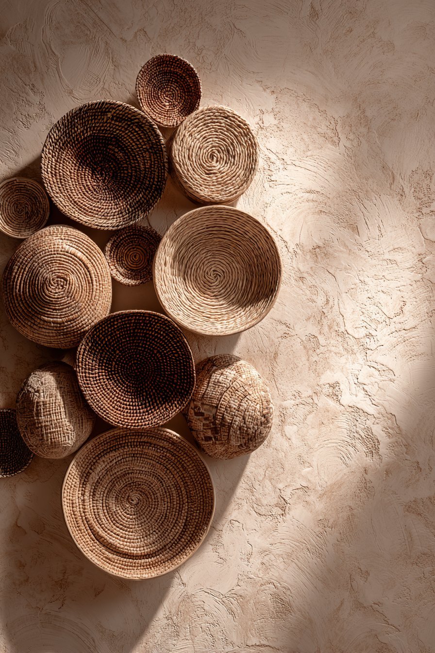 Bohemian Woven Basket Collection