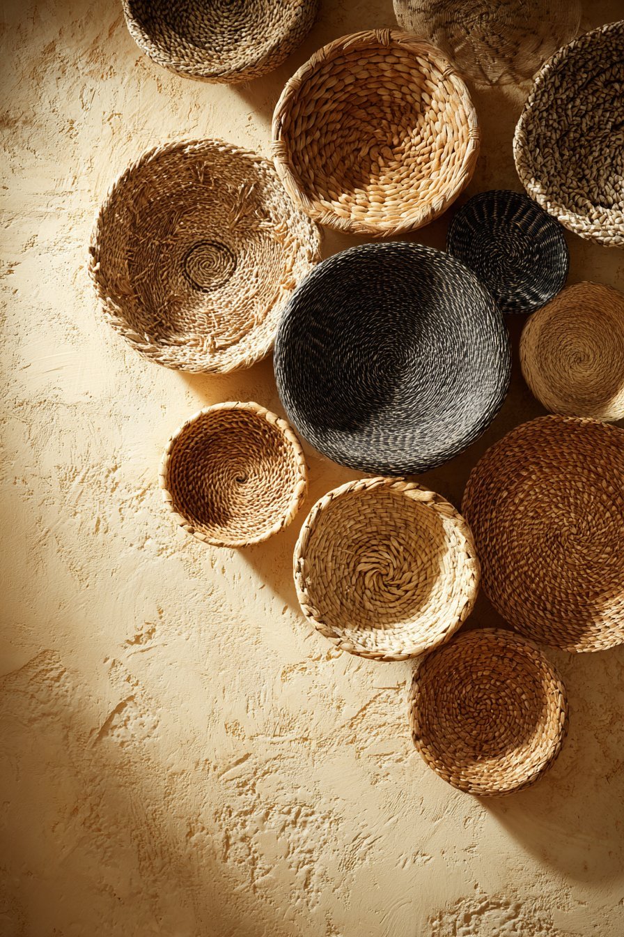 Bohemian Woven Basket Collection