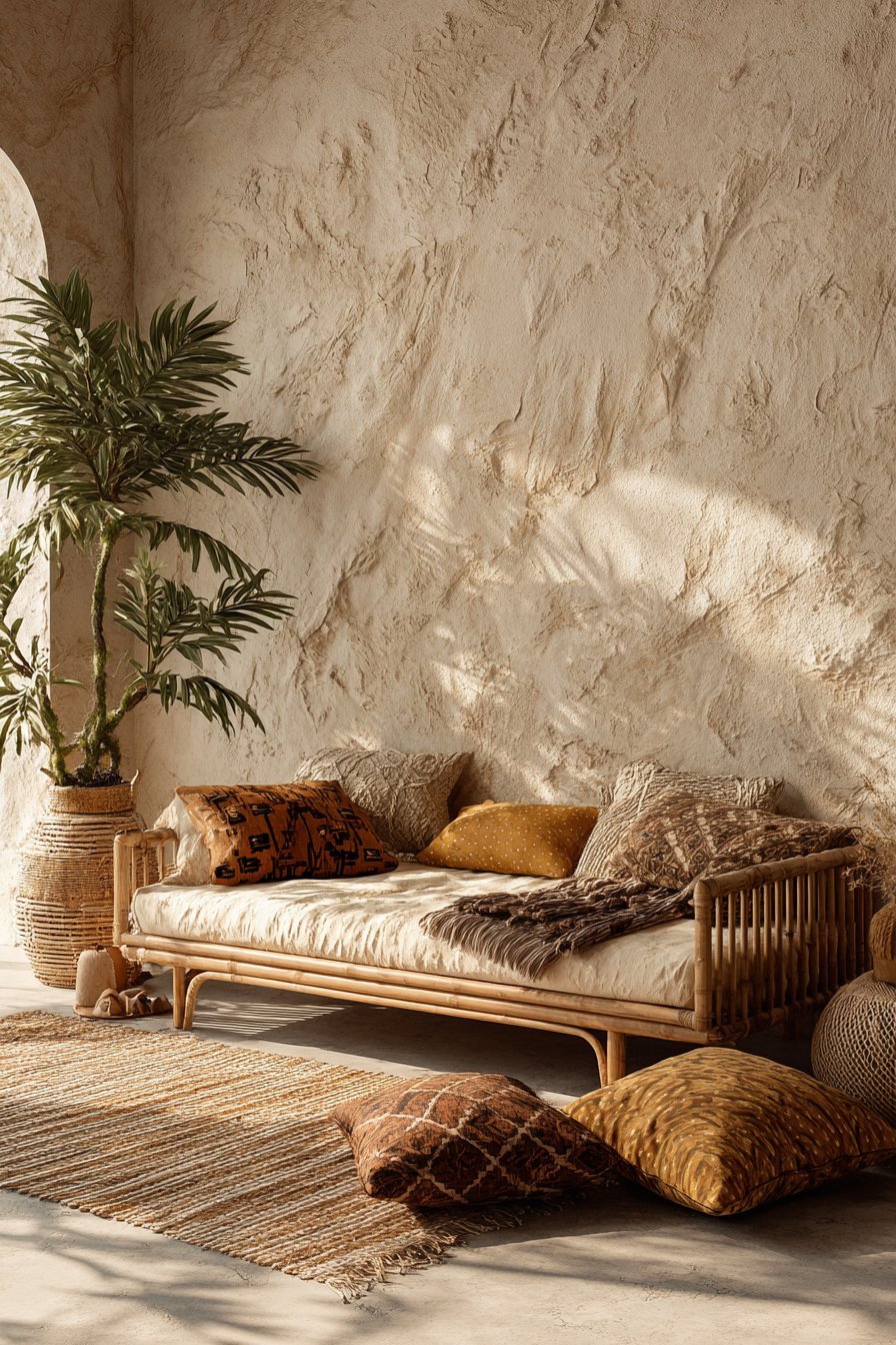 Bohemian Textured Plaster Corner