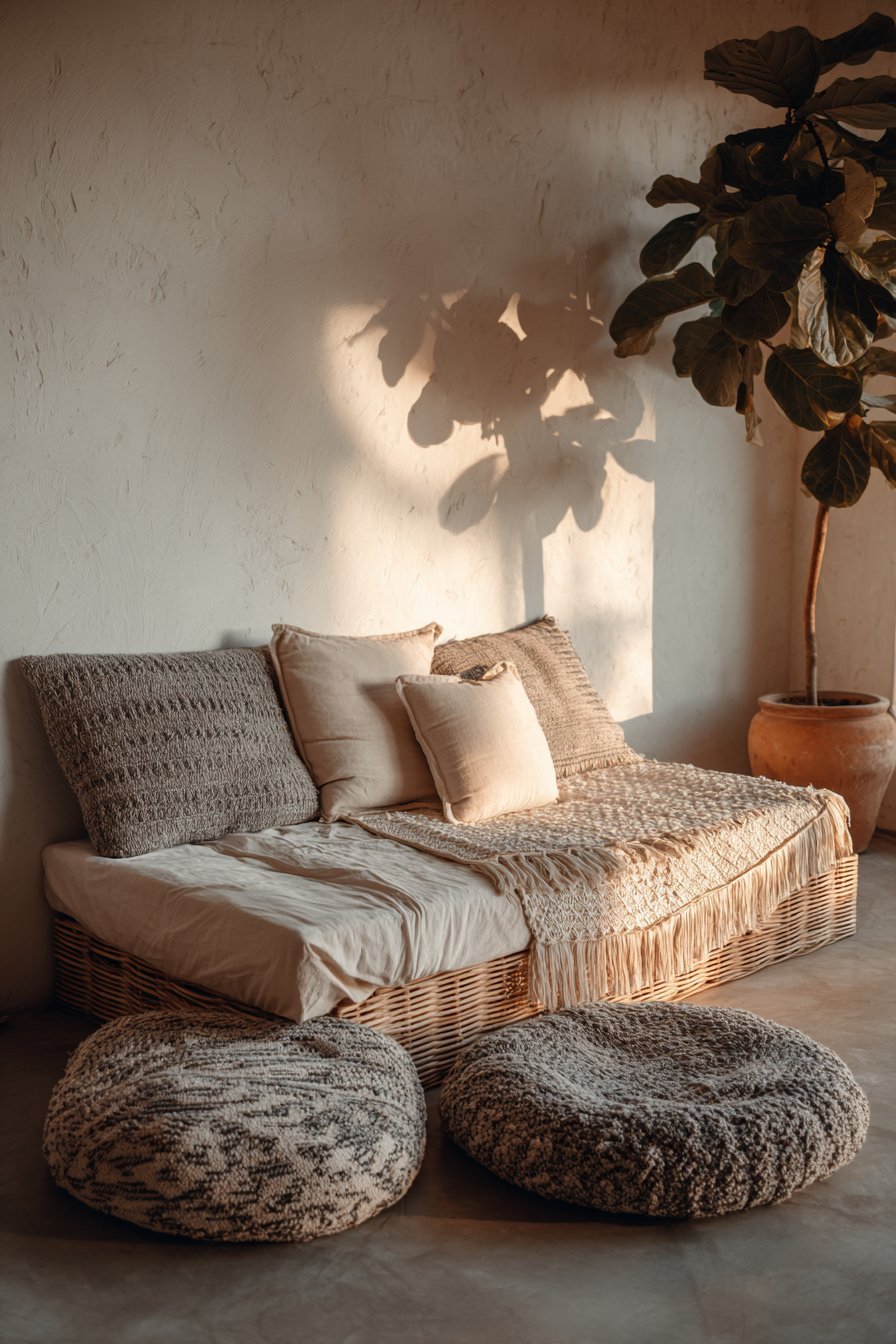 Bohemian Textured Plaster Corner