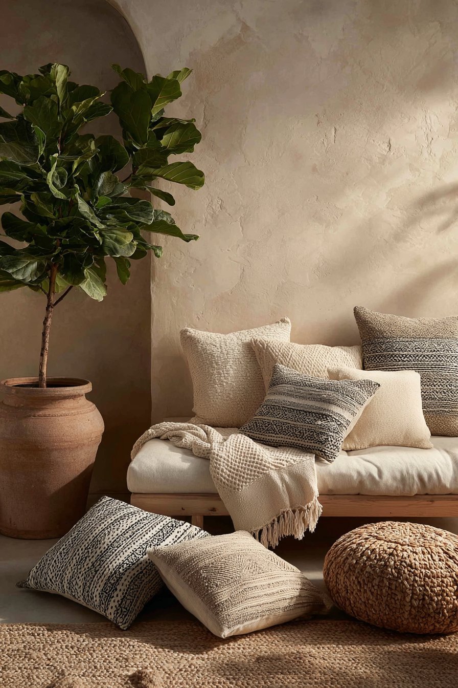 Bohemian Textured Plaster Corner