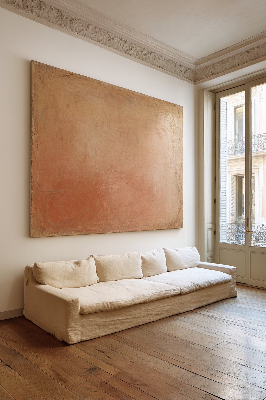 Minimalist Oversized Canvas Statement