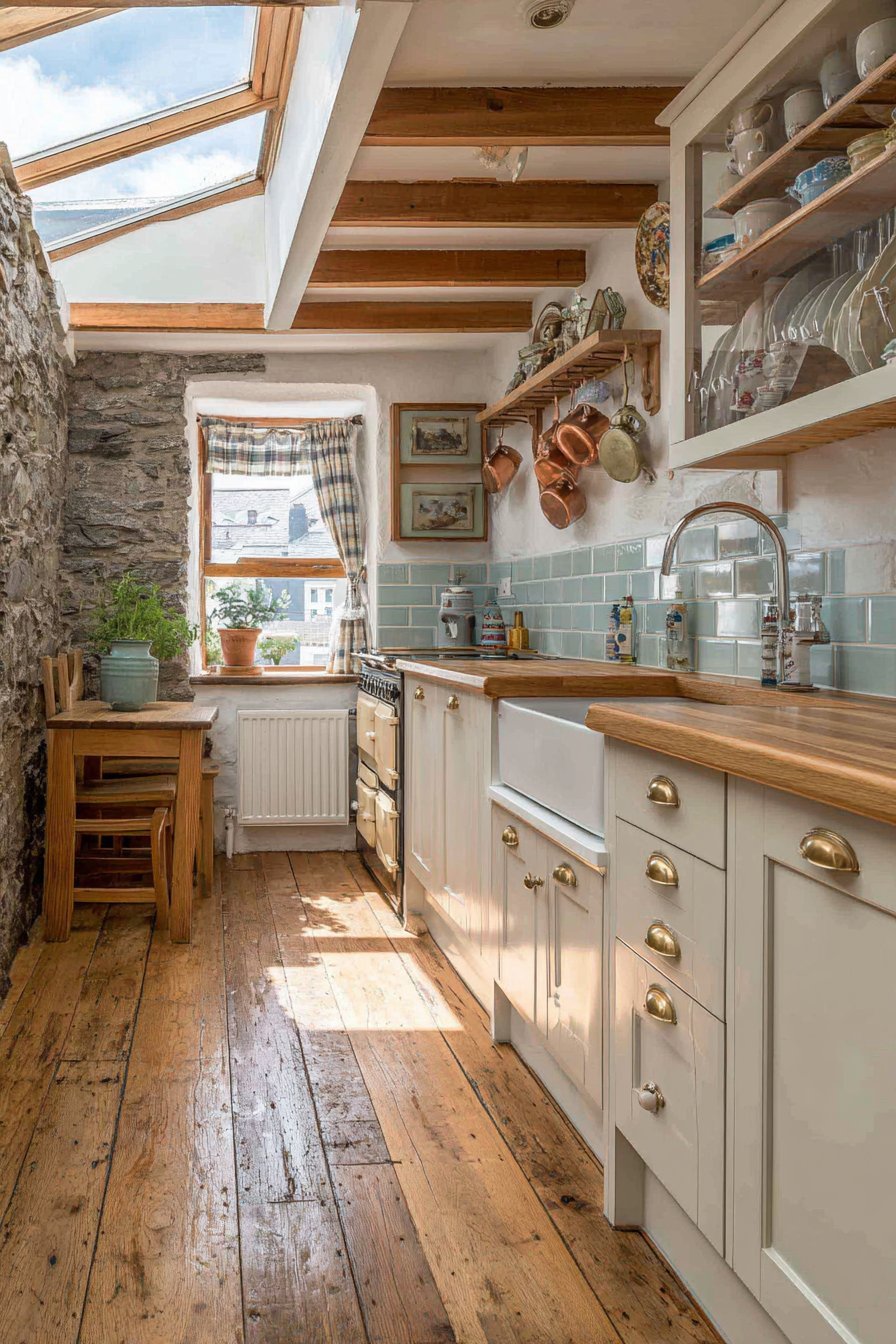 Small cottage kitchen