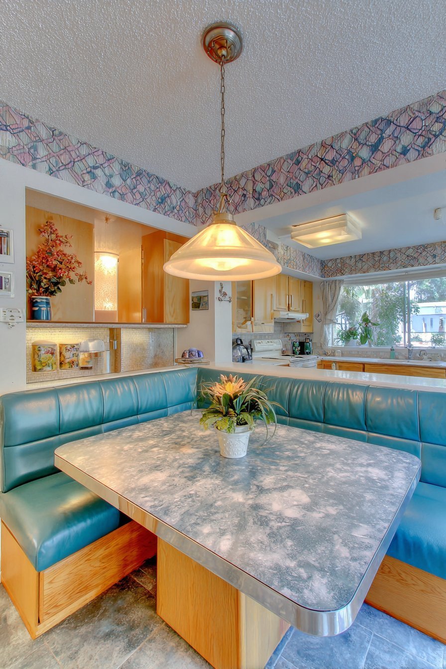 Classic Honey Oak Cathedral Kitchen