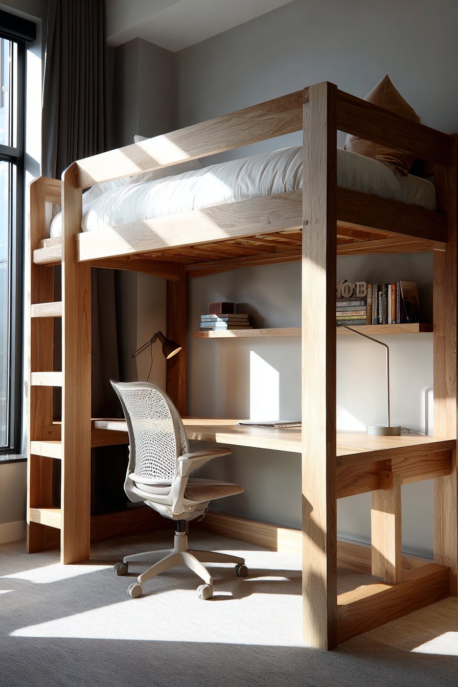 Natural Oak Efficiency Design