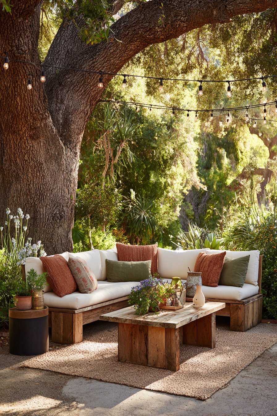 Weathered Teak Sectional Sanctuary