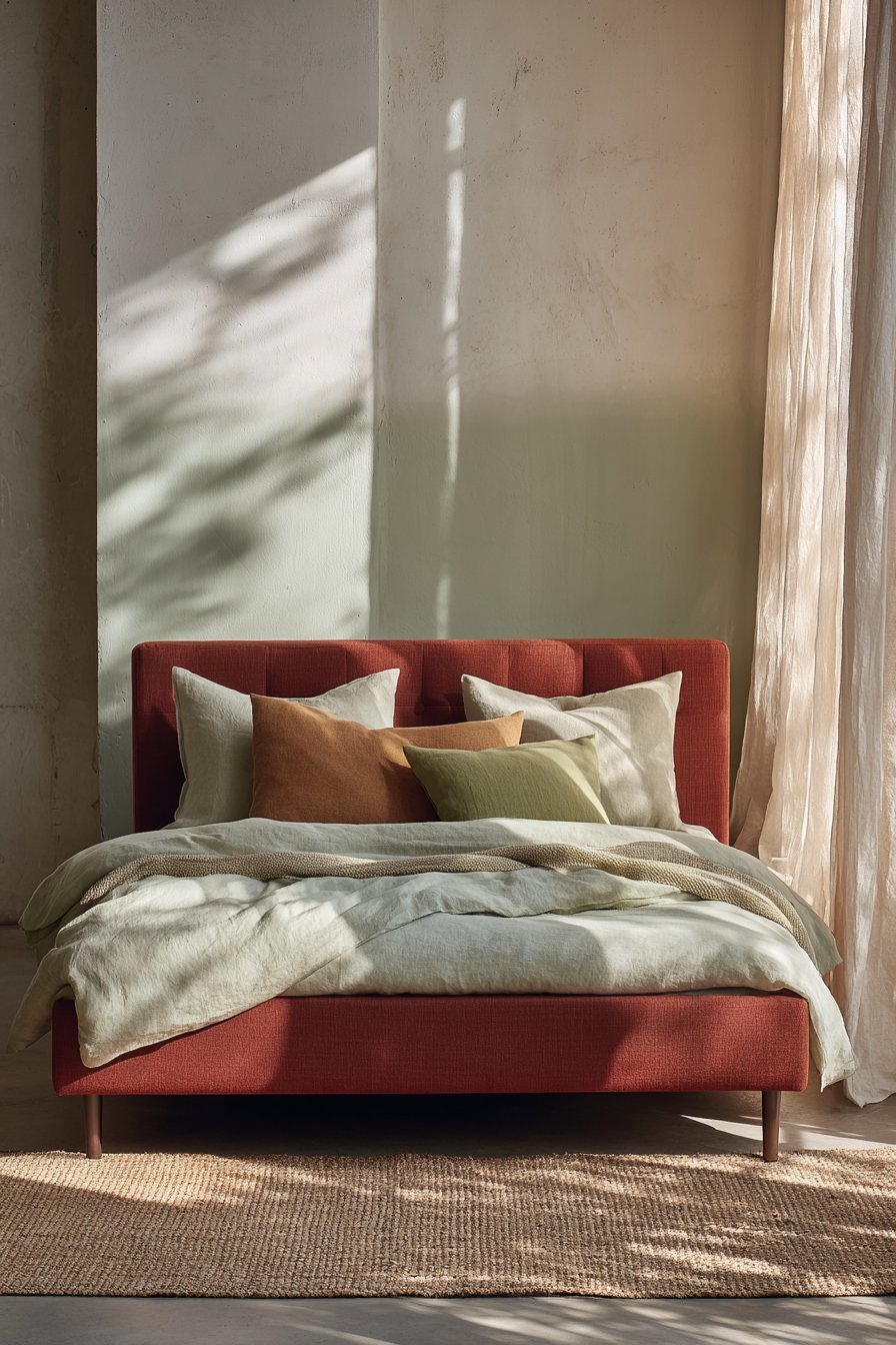 Terracotta Upholstered Serenity