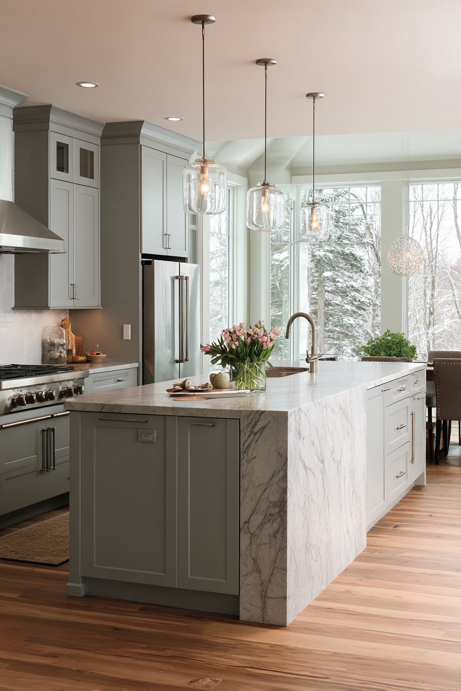 Classic Dove Grey Shaker Kitchen