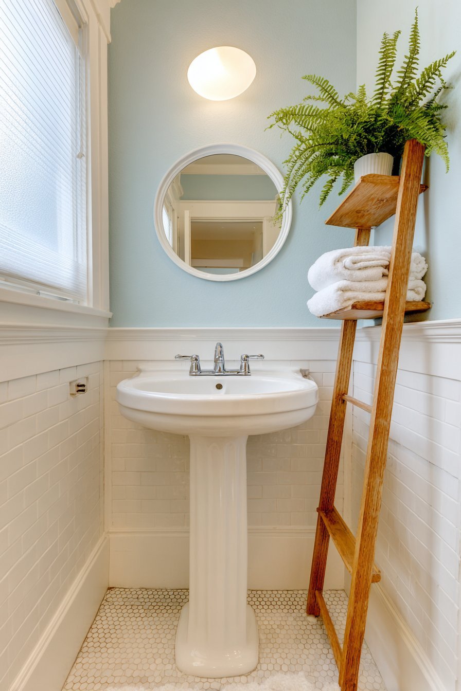 Classic Sage and White Serenity