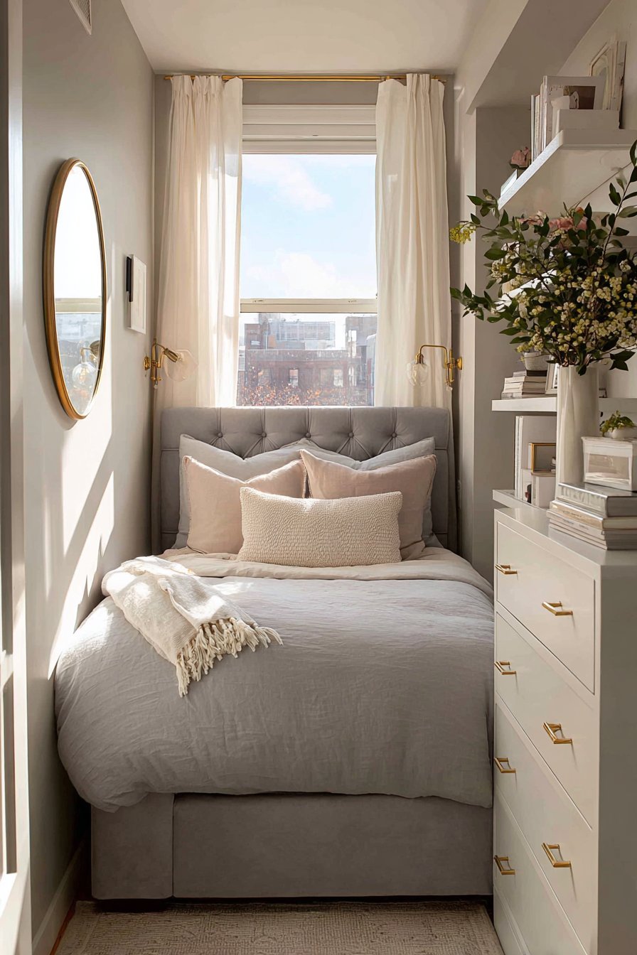 Cozy Grey Linen Sanctuary