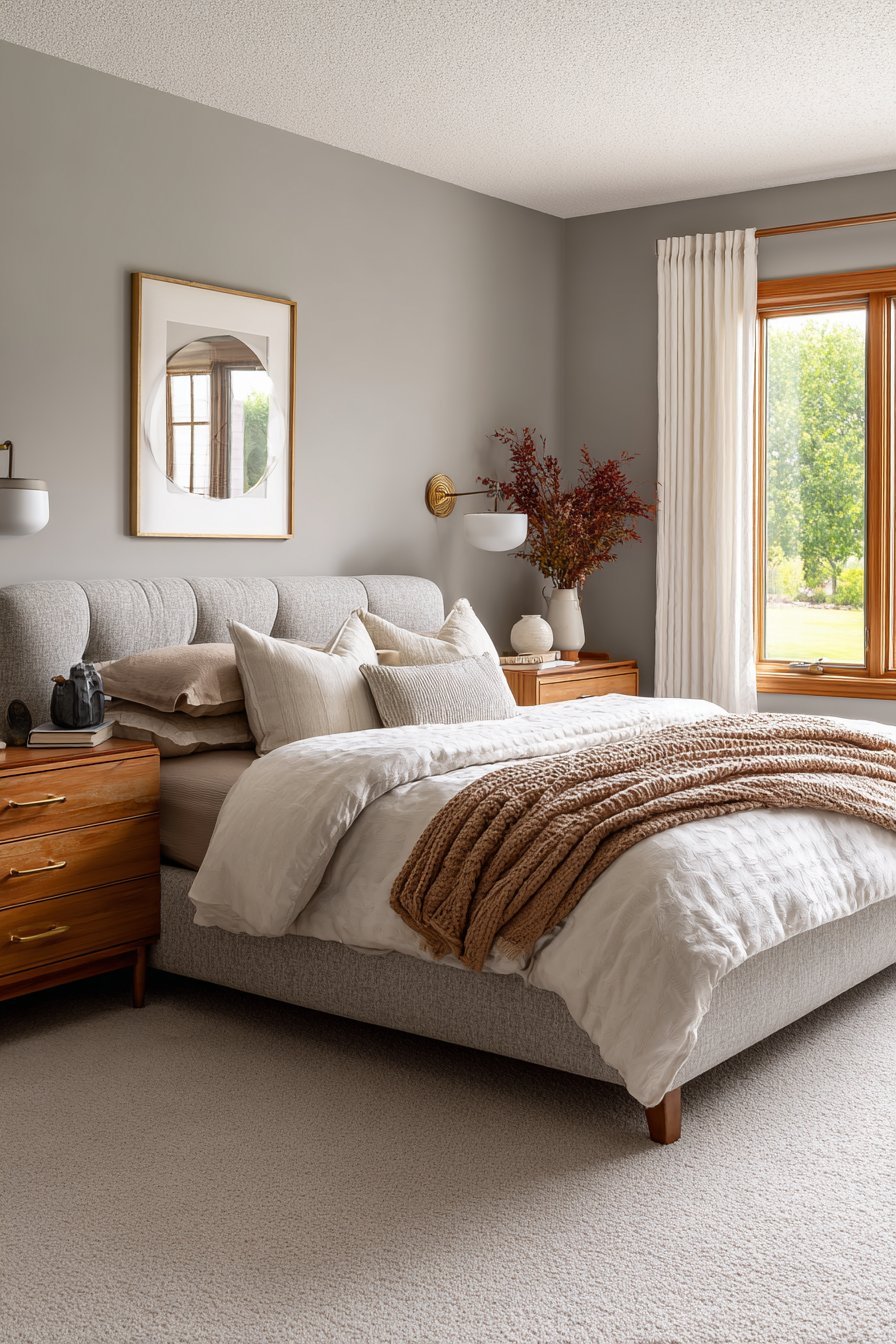 Cozy Grey Linen Sanctuary