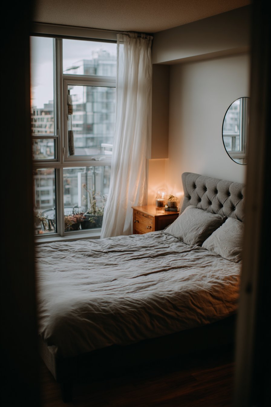 Cozy Grey Linen Sanctuary