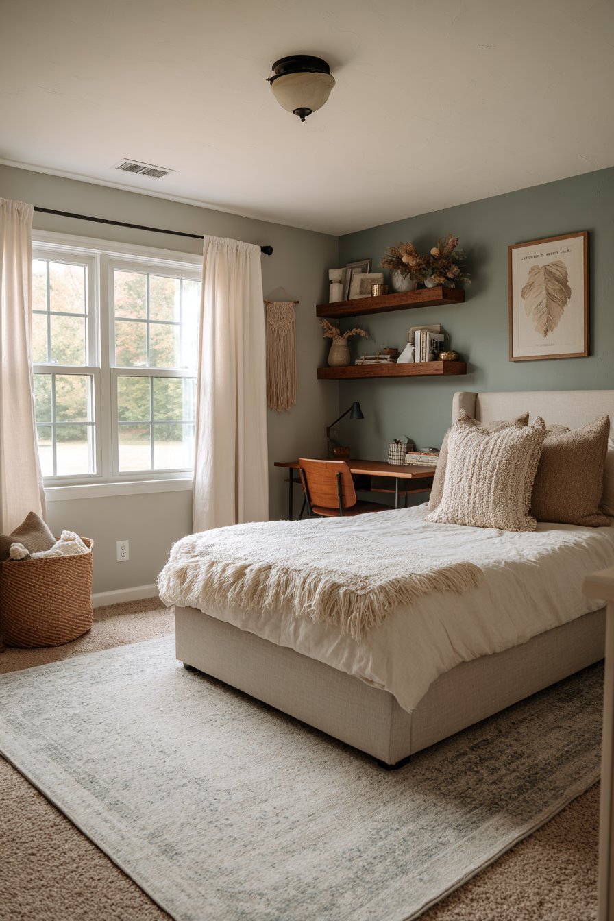 Versatile Guest Room with Writing Desk