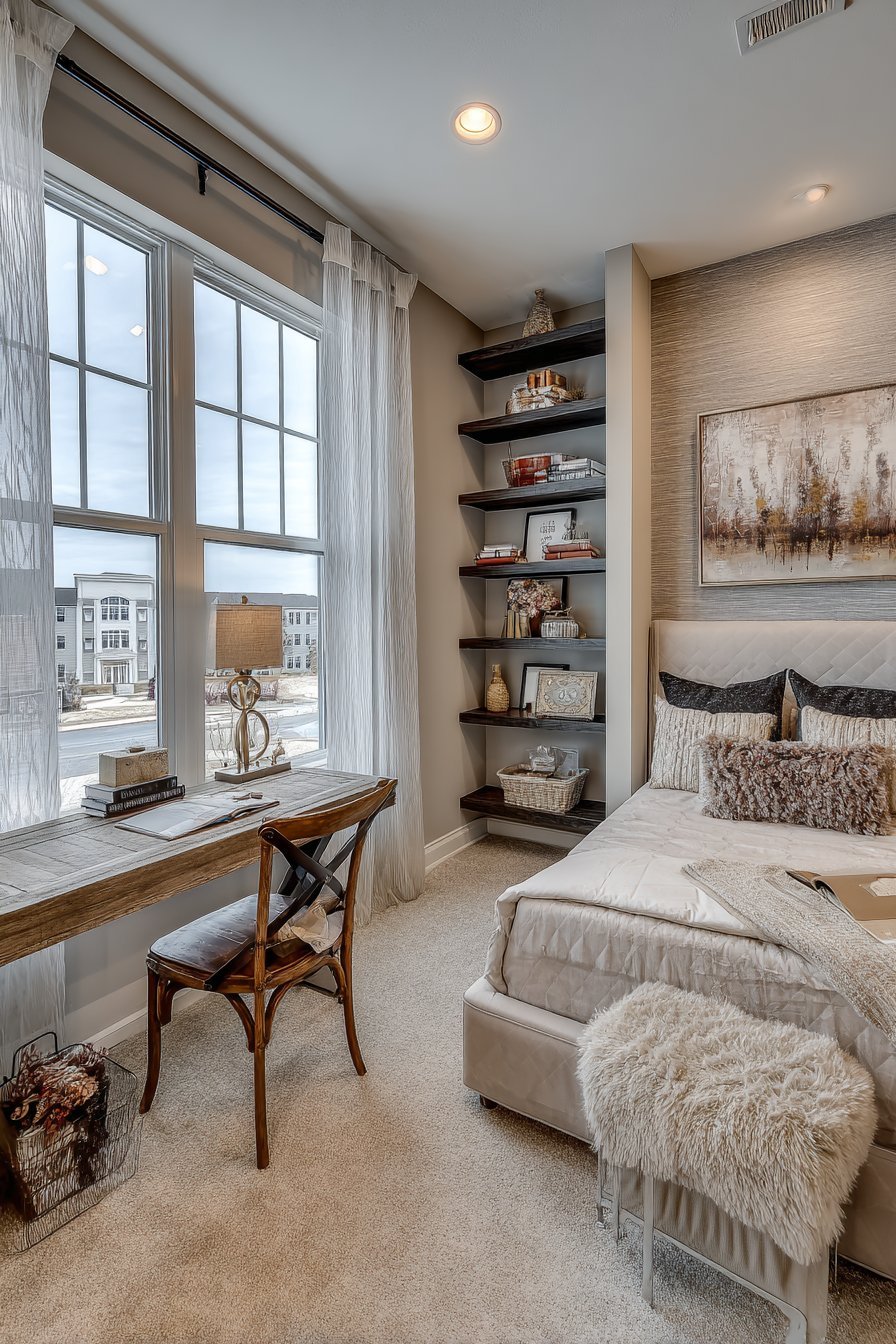 Versatile Guest Room with Writing Desk