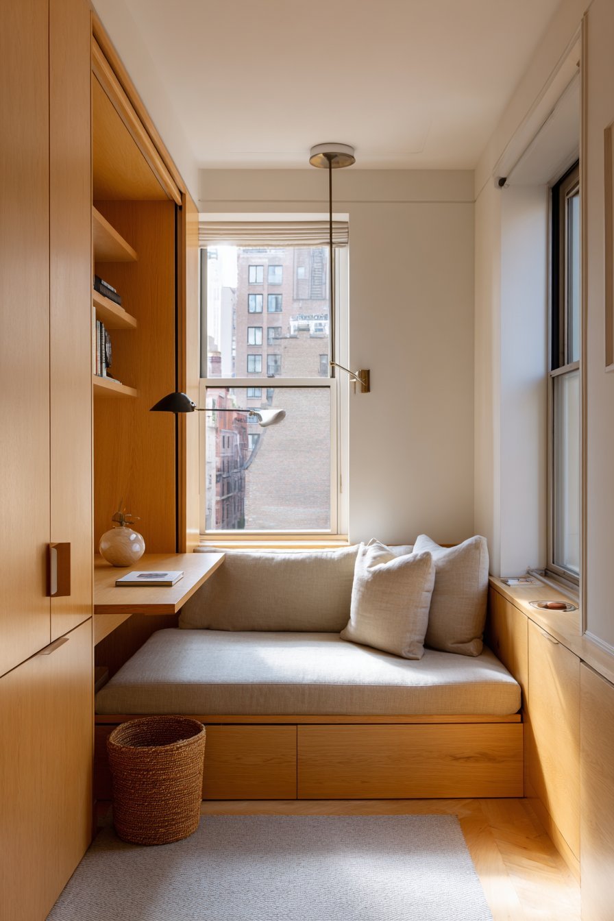 Murphy Bed With Integrated Storage