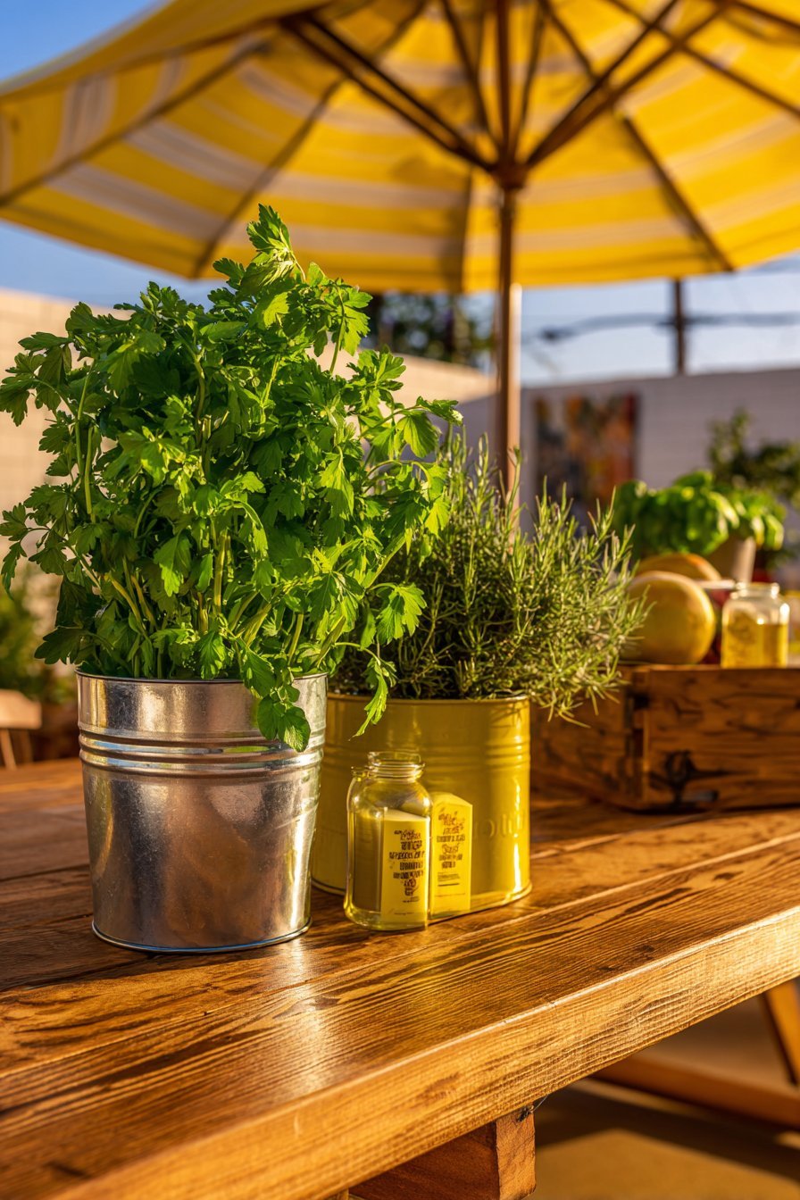 Painted Concrete Paver Patio