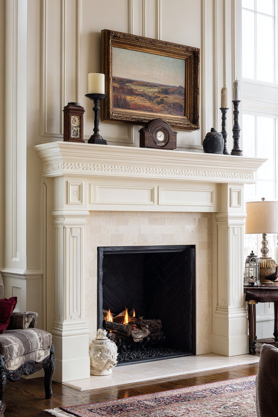 Fireplace Focal Point Warmth