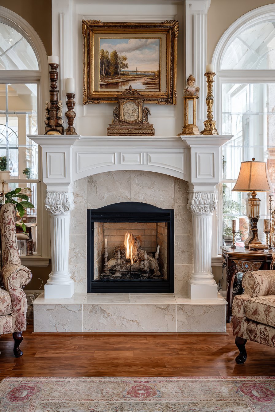 Fireplace Focal Point Warmth