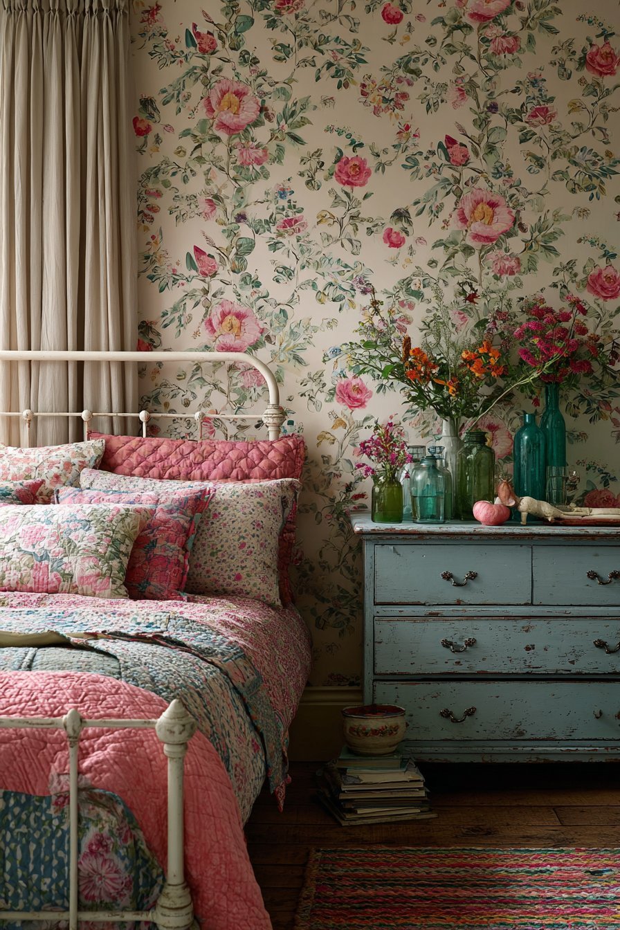 Vintage Floral Romance