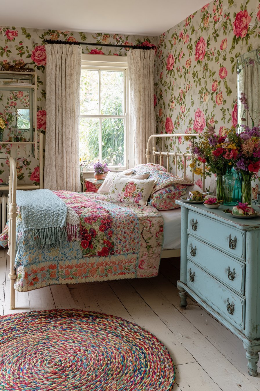 Vintage Floral Romance