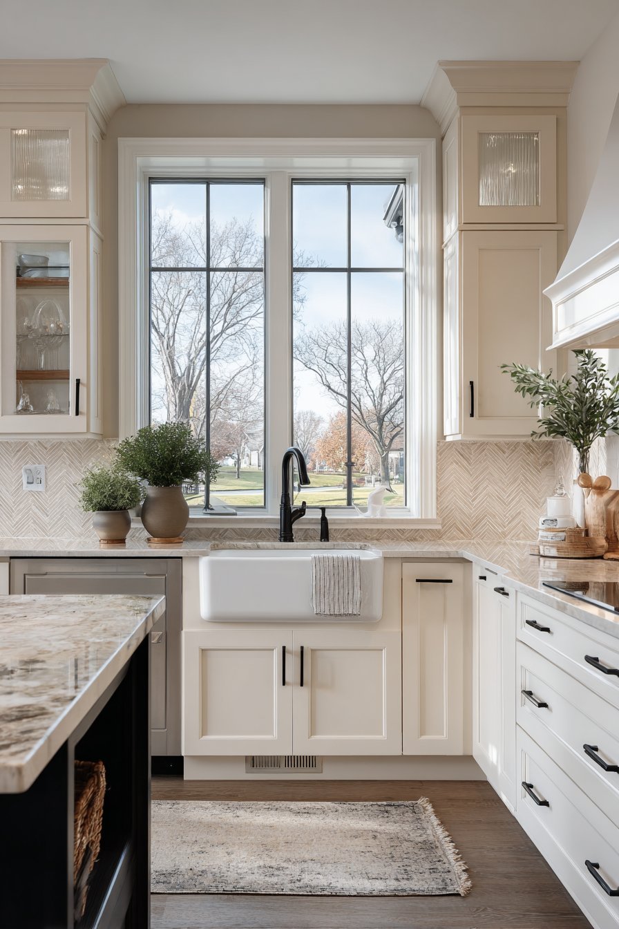 Bright Window Wall Workspace