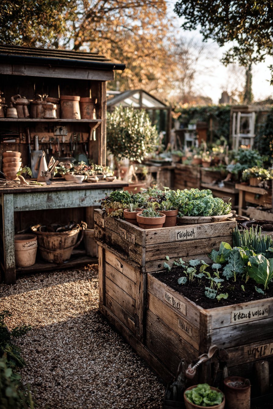 Productive Vegetable Garden Beauty