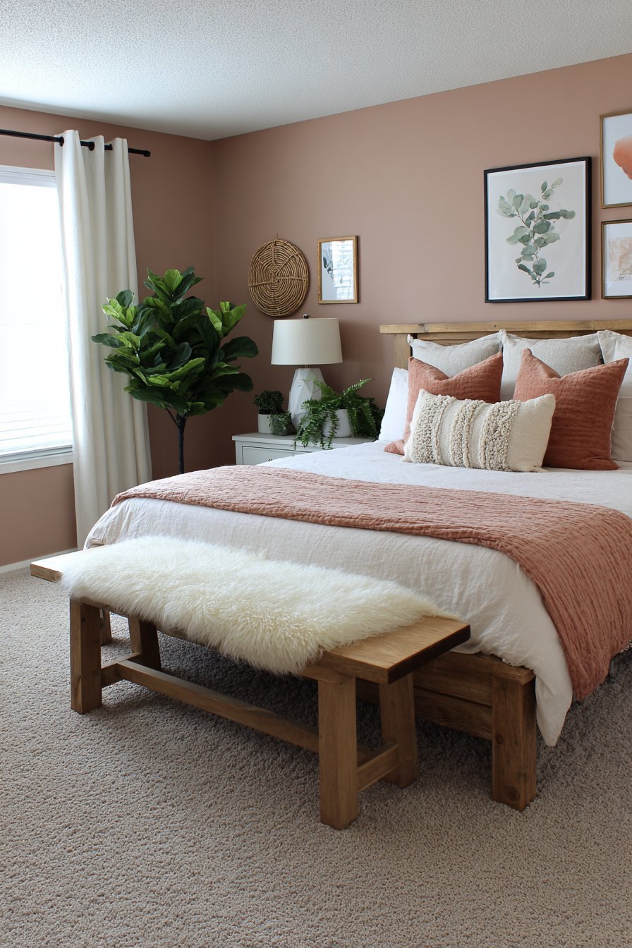 Gallery Wall with Botanical Prints