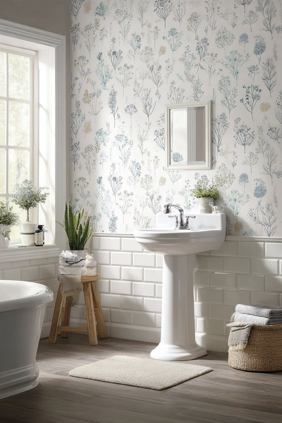 Botanical Wallpaper Personality