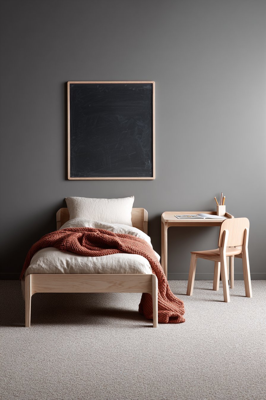 Minimalist Platform Bed Design