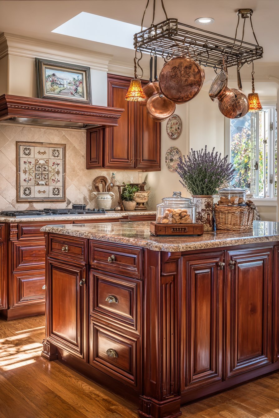 Traditional Cherry Cabinet Elegance