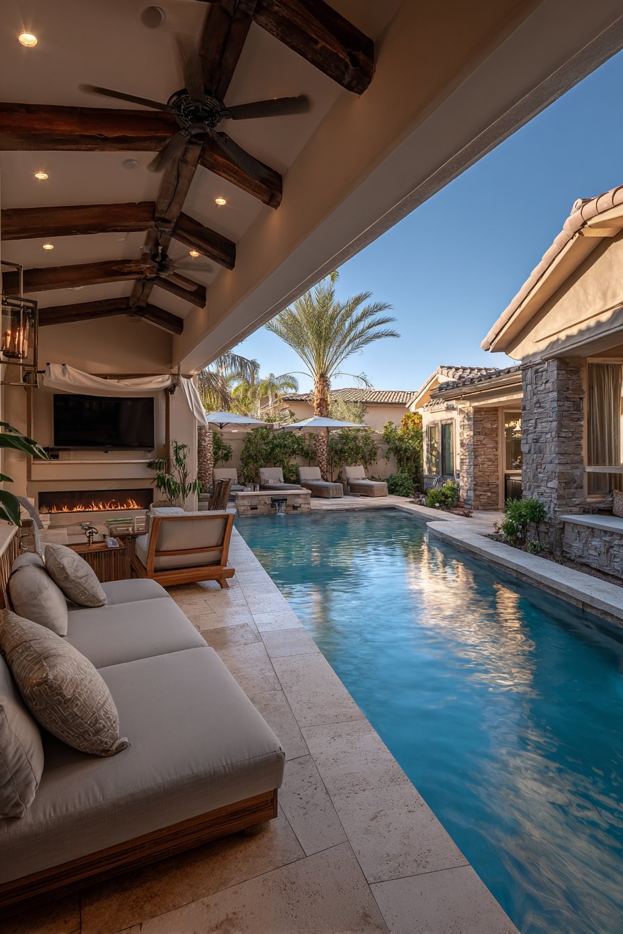 Luxury Resort Cabana Living