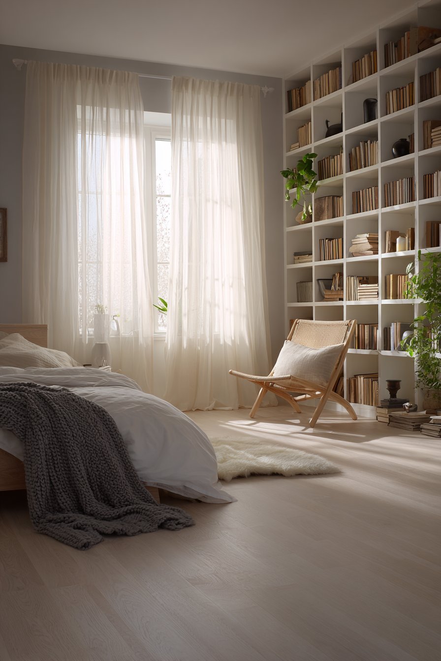 Scandinavian Minimalist Library