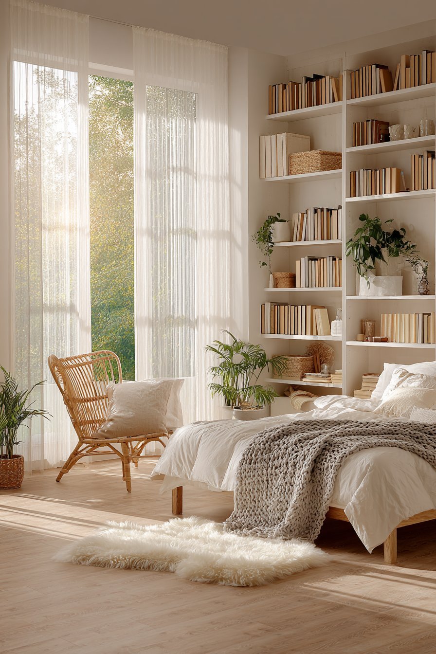 Scandinavian Minimalist Library