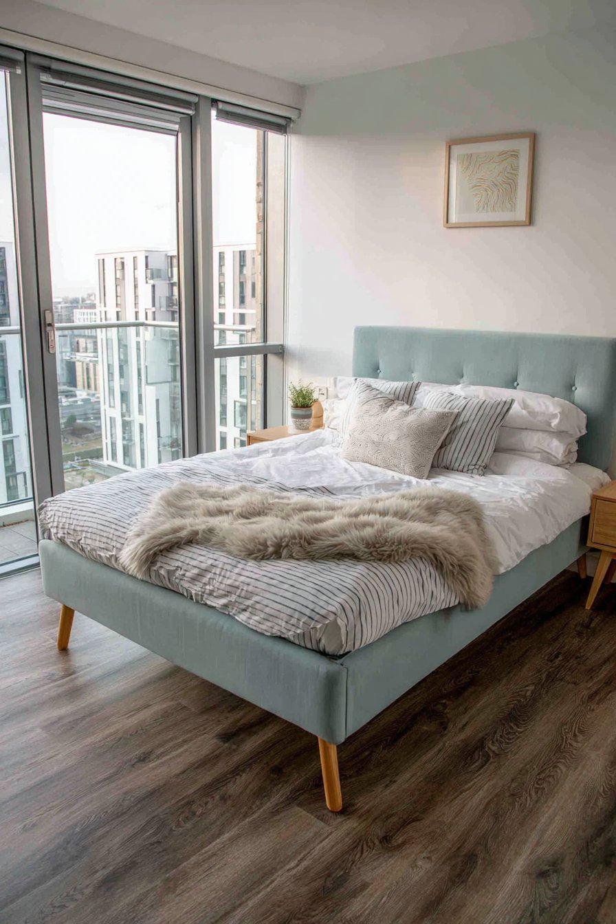 Scandinavian Minimalist Light Blue Design