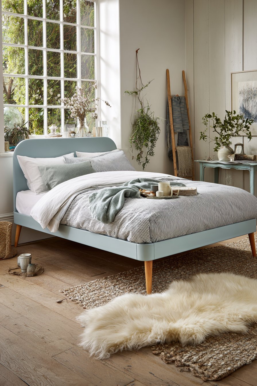 Scandinavian Minimalist Light Blue Design