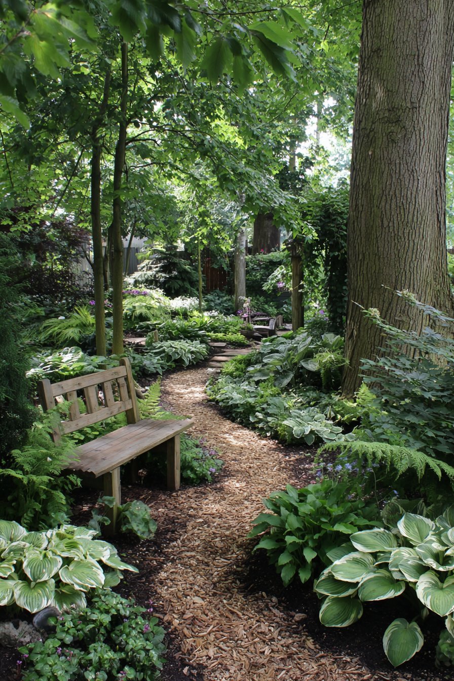 Shade Garden Sanctuary