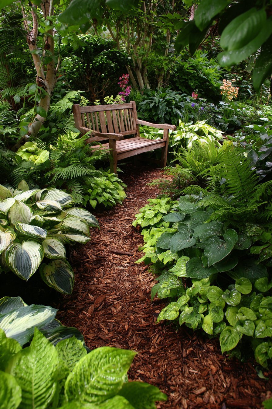 Shade Garden Sanctuary