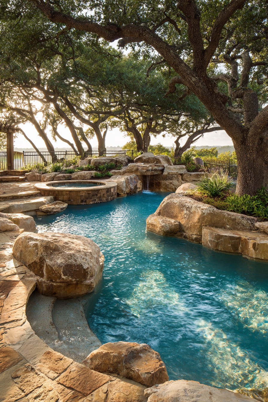 Beach Entry Natural Pool