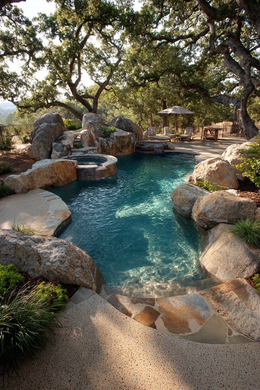 Beach Entry Natural Pool