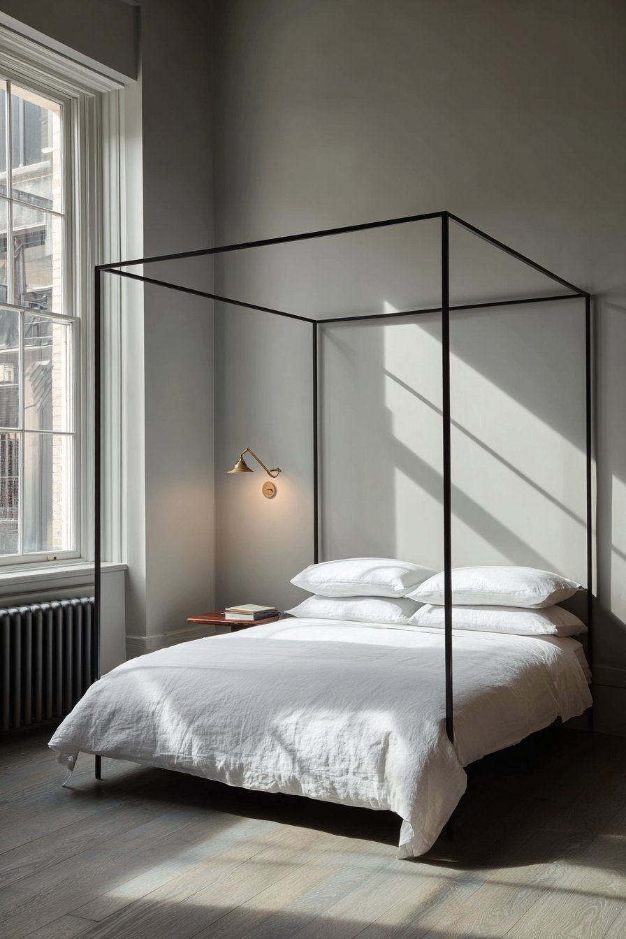 Geometric Black Metal Statement