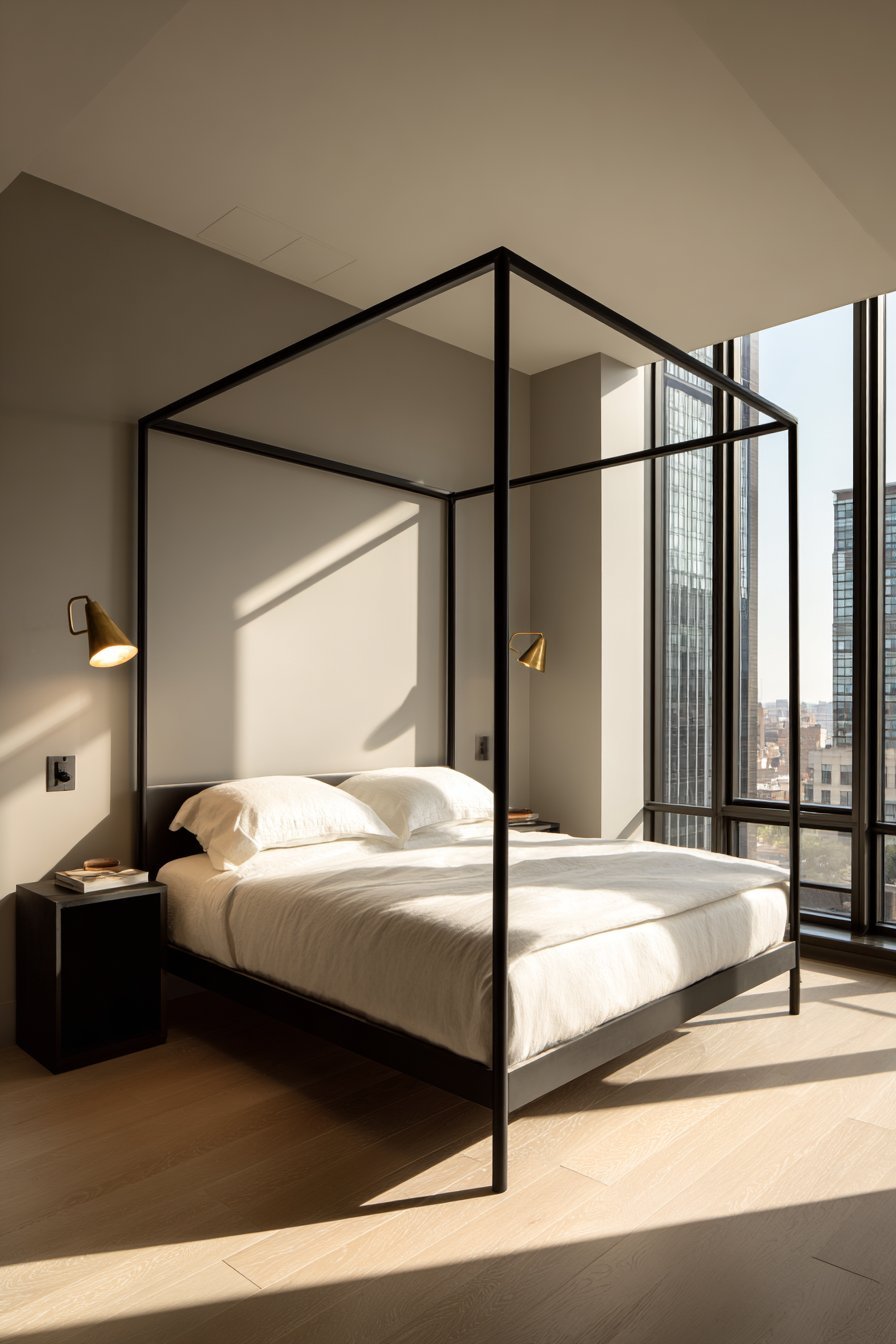 Geometric Black Metal Statement