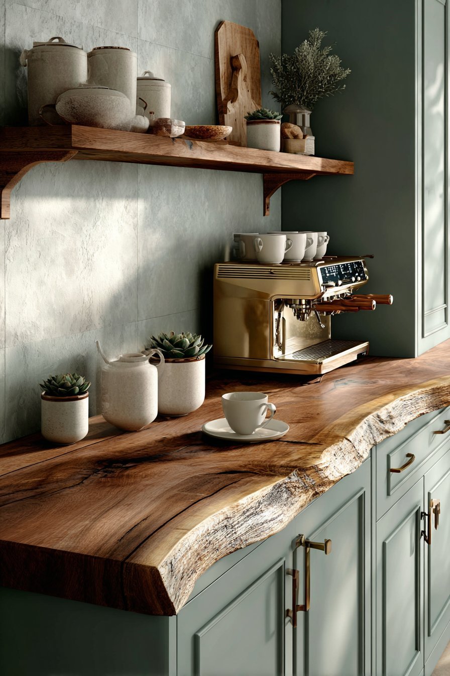 Dedicated Coffee Station Nook