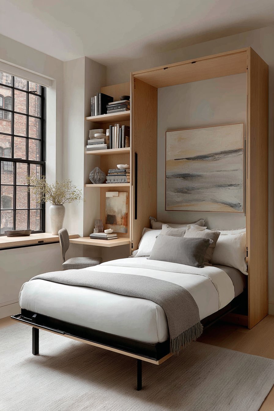 Fold-Down Desk Integration